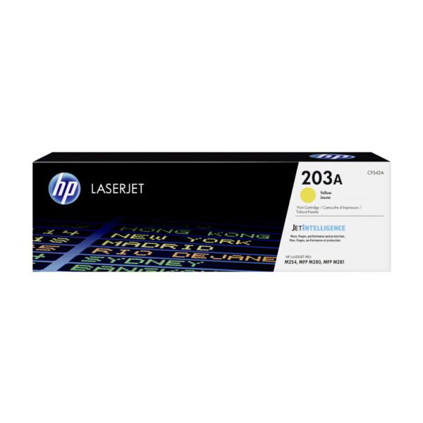 HP 203A Yellow Laser Jet Toner in Dubai