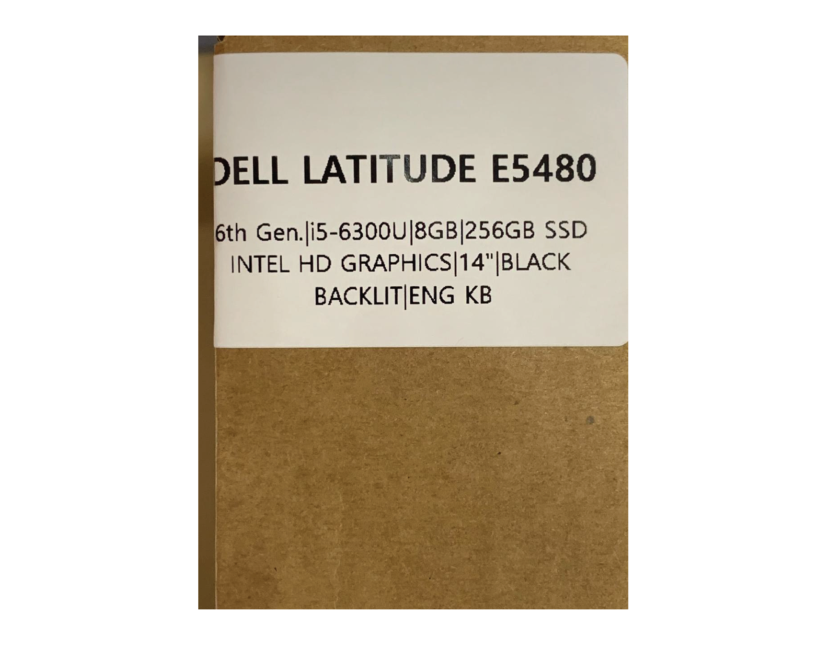 DELL LATITUDE E5480